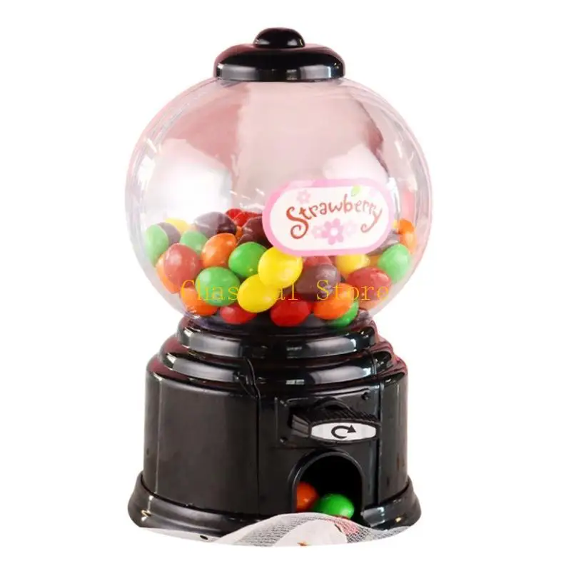 E7CE Mini Bubble Gum Candy Dispentier Unique Money Saving Coin Rangement Boîtes