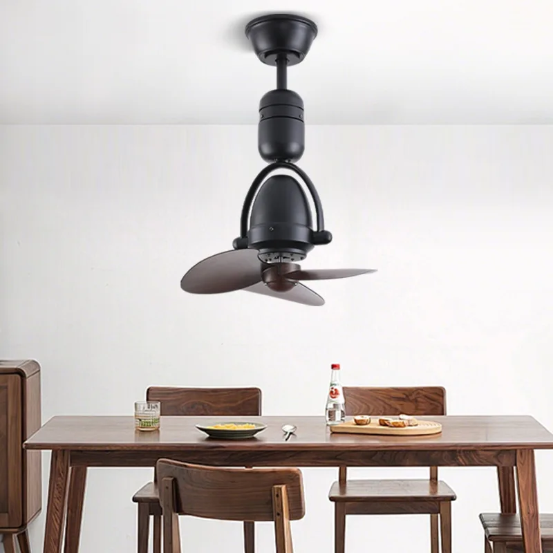 Creative Moving Head Fan Wall Mounted Fan Light for Study Balcony Corridor, Home 2-in-1 Ceiling Fan Ceiling Ceiling  Light