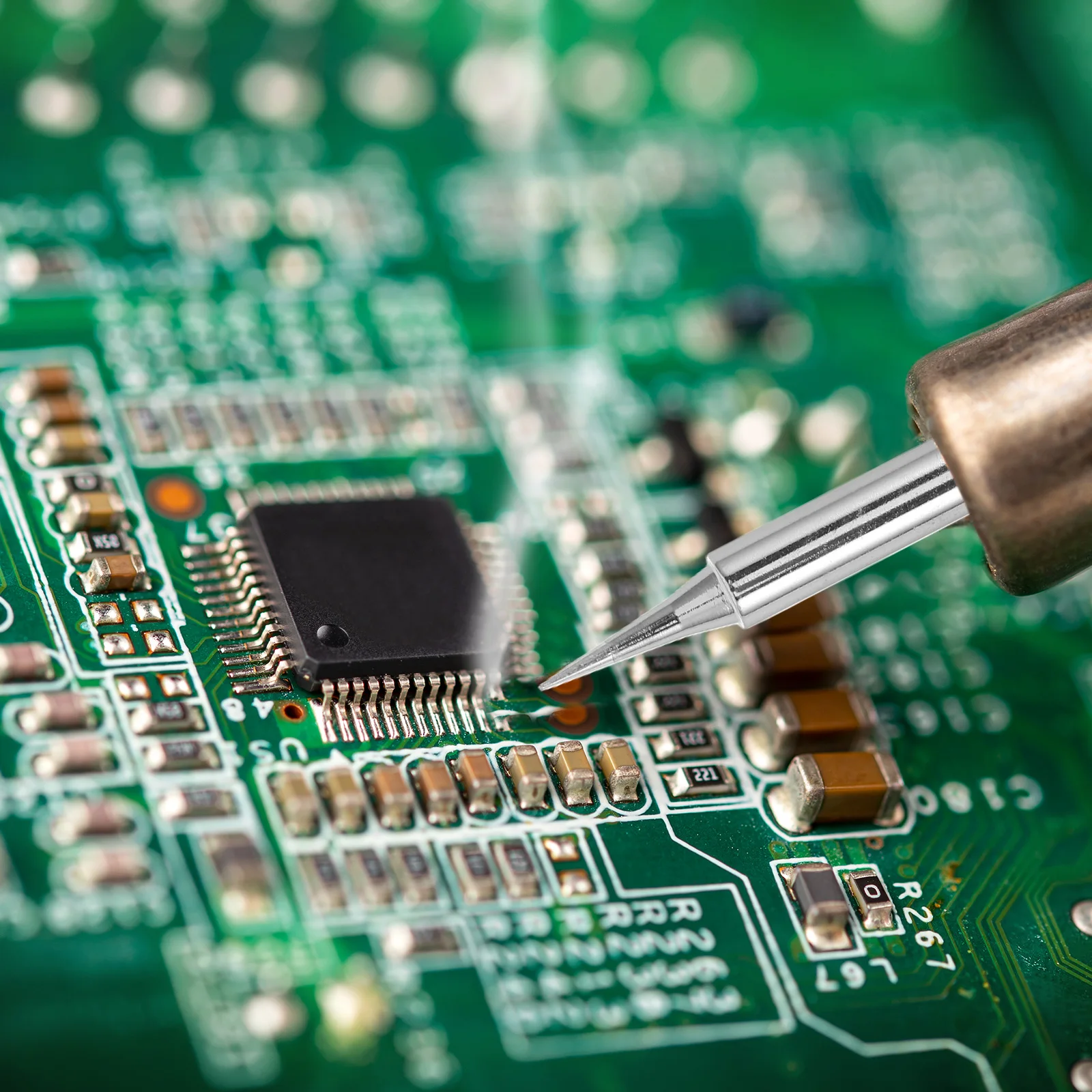 

10pcs Soldering Iron Tips Stainless Steel Replacement For Soldering Station Fast Heating Precision Welding Durable Tip Tools