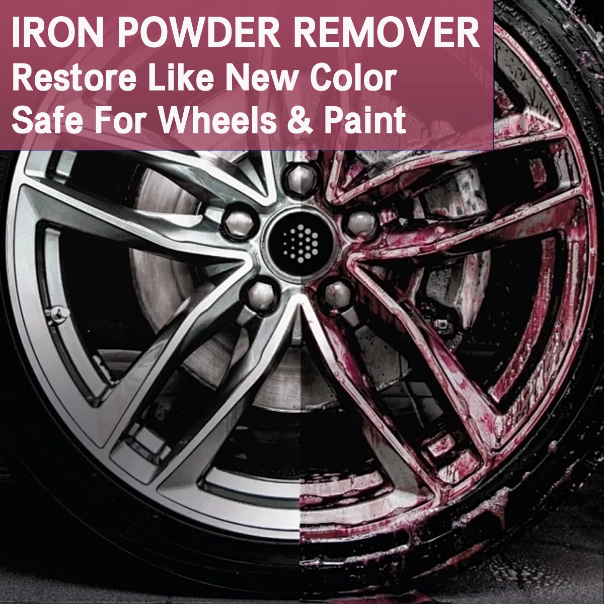 Car Iron Powder Remover Metal Paint Cleaner Car Maintenance Iron Powder Cleaning Rust Remover Spray JB 18