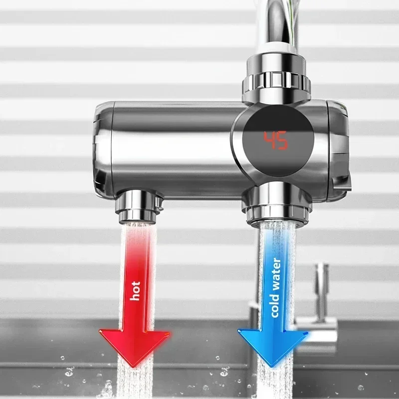 

High Quality ABS Plastic Instant Heating Portable Tankless Water Heater Electric Faucet Bathroom Faucet For Kitchen