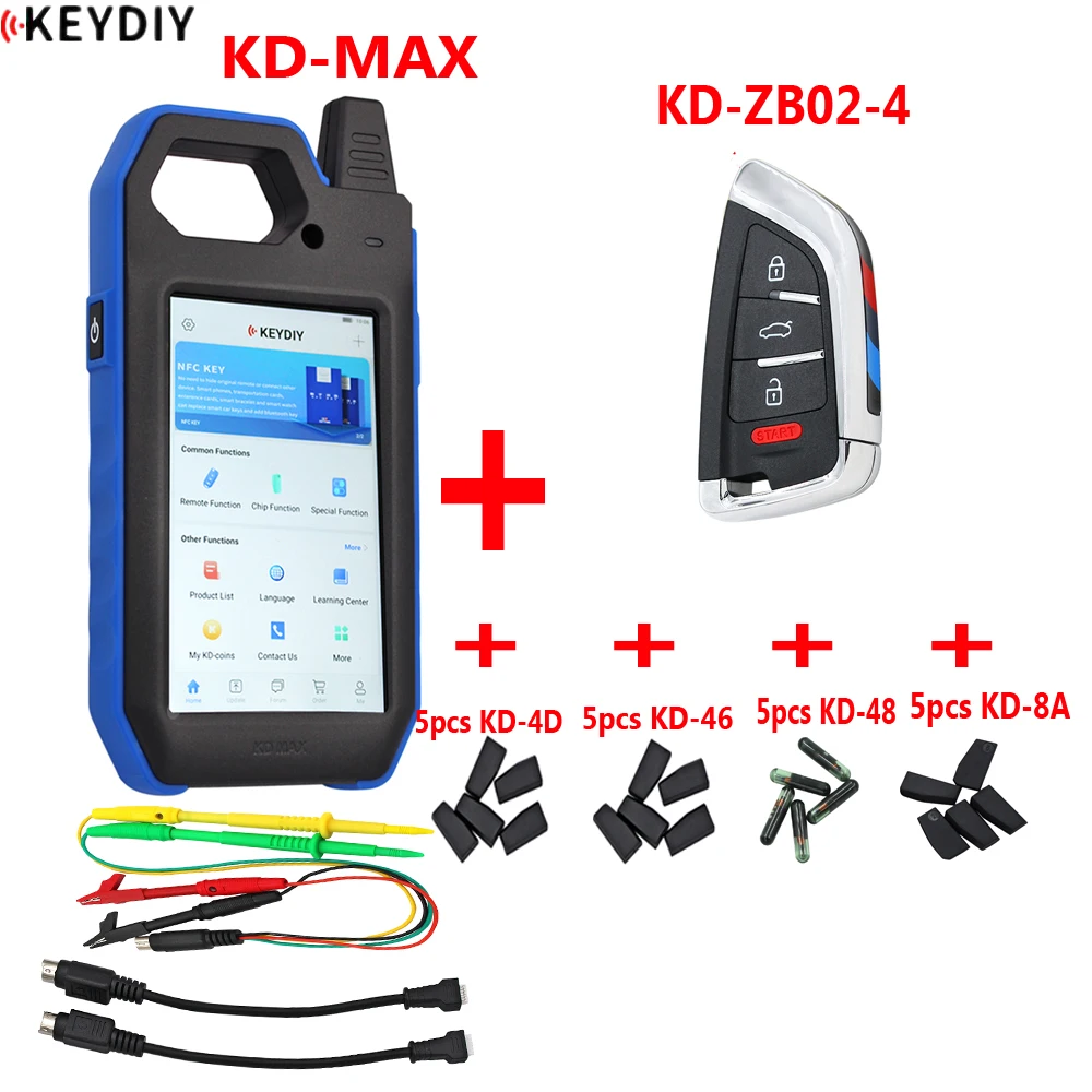 KEYDIY KD MAX Key Programmer Tool Mutil-functional Smart Unlocker device Android system with bluetooth and WIF Better than KD-X2