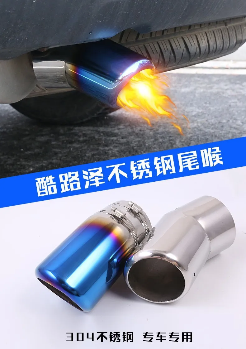 For 08-21 Land Cruiser LC200 with Tail Throat, Customized Muffler included Ultimate Exhaust System