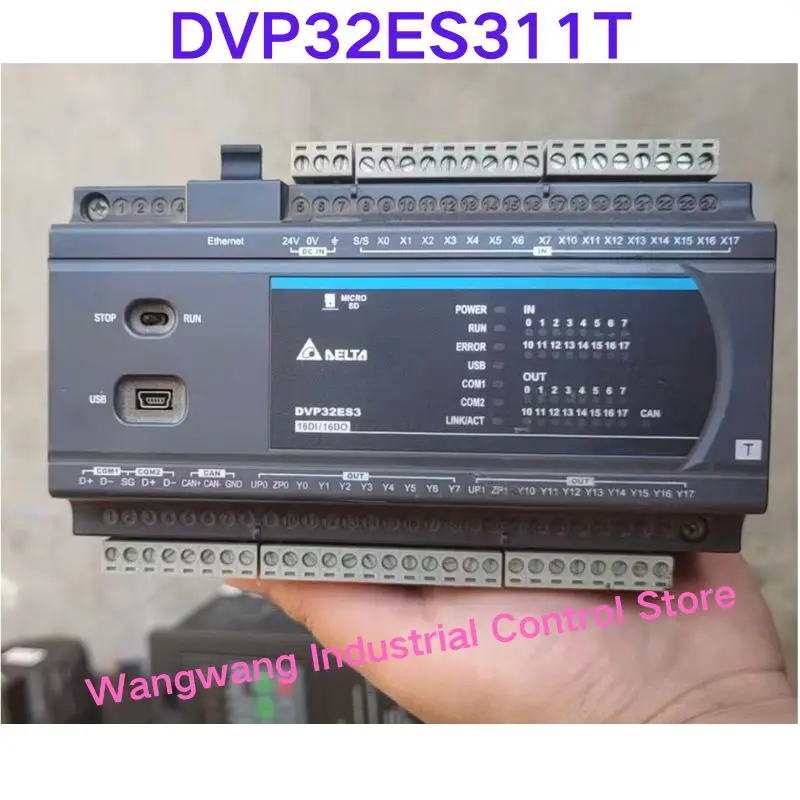 Second-hand test OK , PLC controller DVP32ES311T