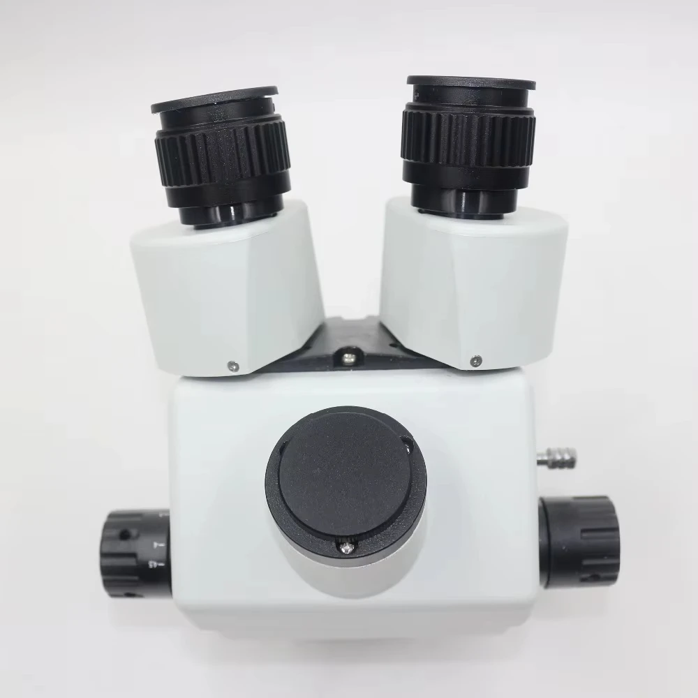 Cabezal de microscopio estéreo 7-45X SZM7045, objetivo 0.7-4.5X, 10X WF10X/20, ocular, microscopio Trinocular, herramienta de reparación de teléfono, soldadura