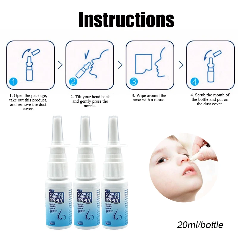 Propolis Extract Nasal Spray Chronic Rhinitis Sinusitis Drop Chinese Traditional Medical Herb Spray Rhinitis Treatment Nose Care
