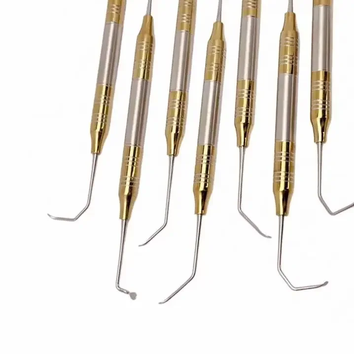 8Pcs/kit Dental Maxillary Sinus Lifting Elevator Tool Dental Implant Periosteal Separator Plant External Lifting Surgical Tools