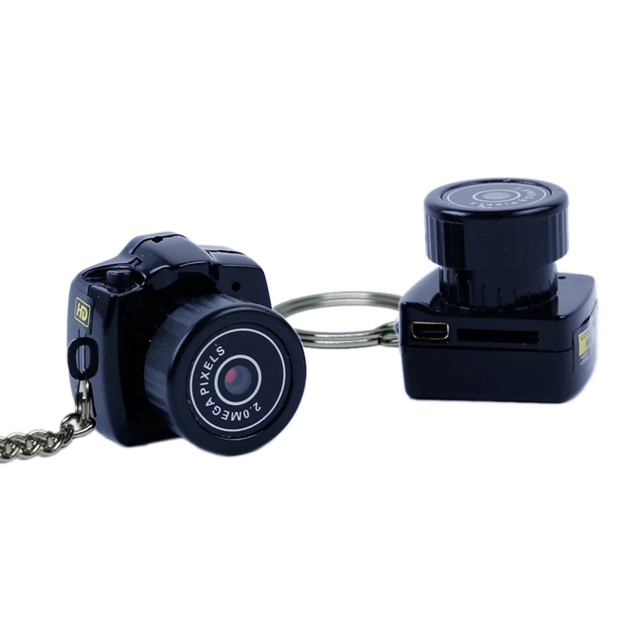 Mini Camera Keychain Can Take Photos Camera Key Chain Bag Charms Keyring Doll Lanyard Trinkets Party Gifts Children Bag Key Ring
