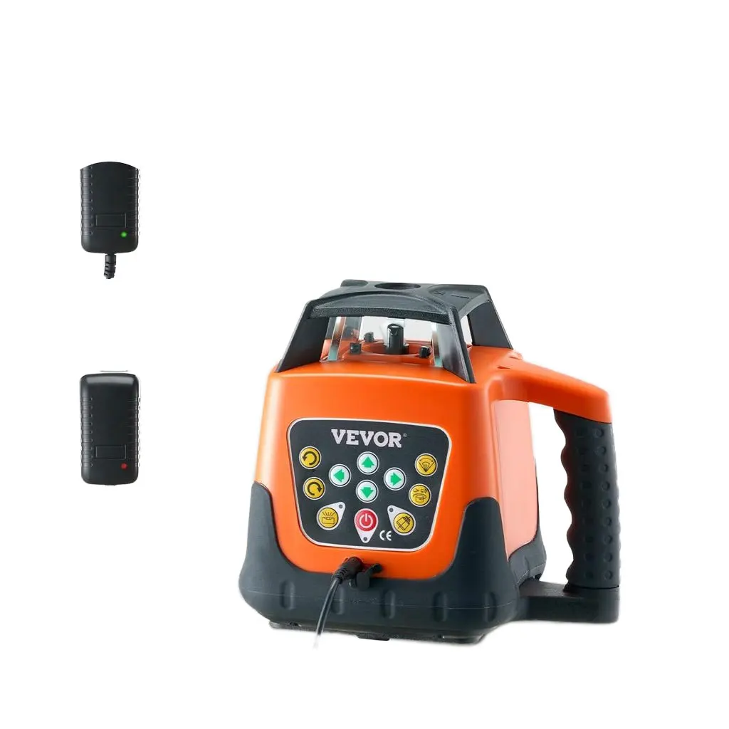 NEW LETER Rotary Laser Leveling Instrument Fully Automatic Electronic Infrared Green Light Green/White Line 0-600m Range Finder