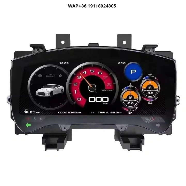 

Car Auto Speedometer for GTR 2008-2023 LCD Digital Cluster Car Upgrade Dashboard Instrument