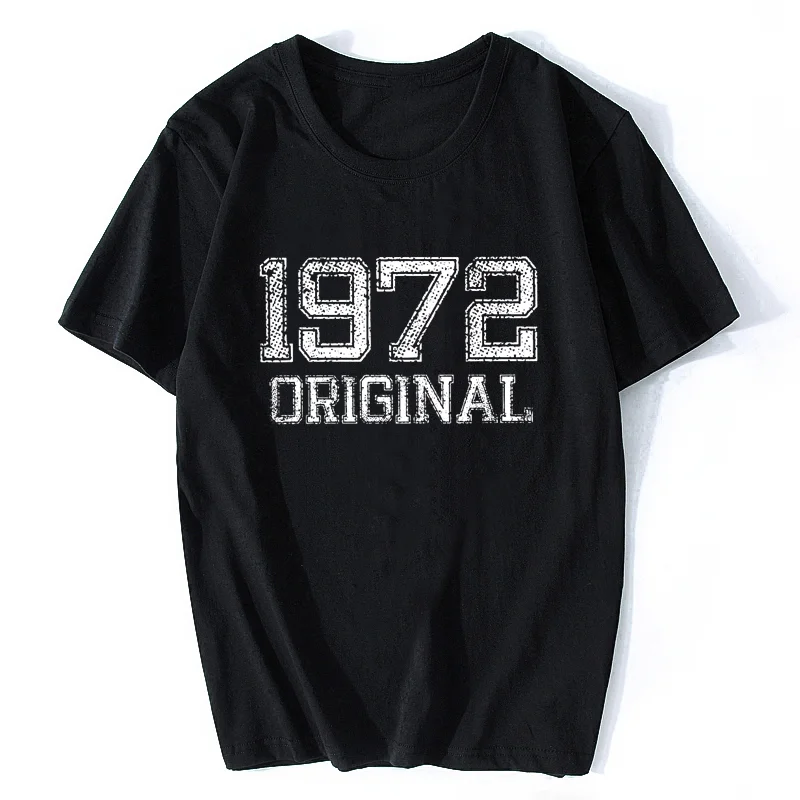 Stylish 1972 Original Vintage T-Shirt Women's T-Shirt Dad Father Vintage Short Sleeve T-Shirt New Arrival Top Graphic T Shirts