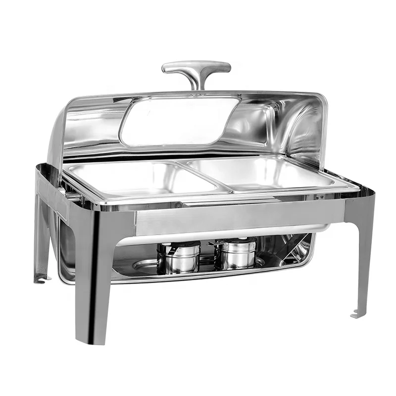 Factory Outlet 9L Chafing Dish Stainless Steel Buffet Stove shafing dish buffetware