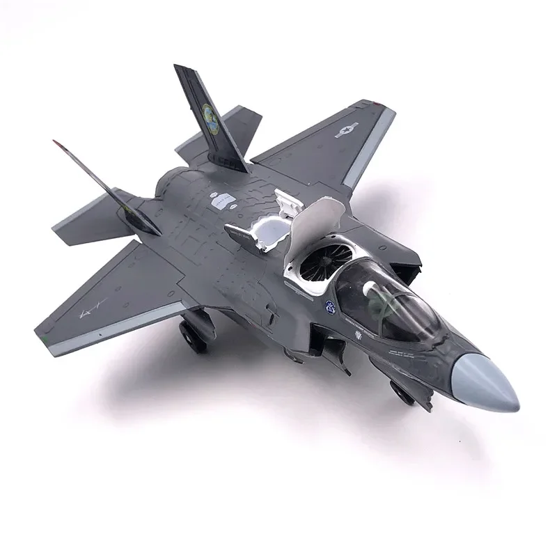 Diecast F35B F-35 Fighter Model Toy 1/72 Scale Military USAF Marine Fighter NAVY Army Air Force Plane Model Toy