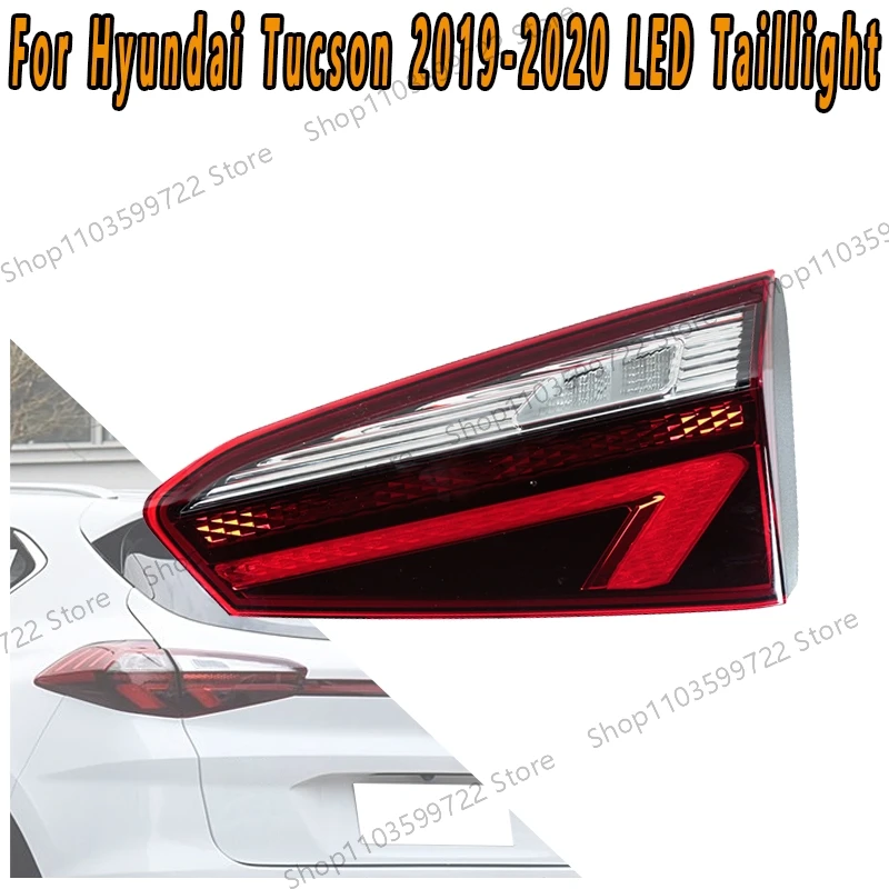 For Hyundai Tucson 2019 2020 LED Taillights Driving Lights Steering Flashing Lights Brake Lights Reversing Lights Warning Lights