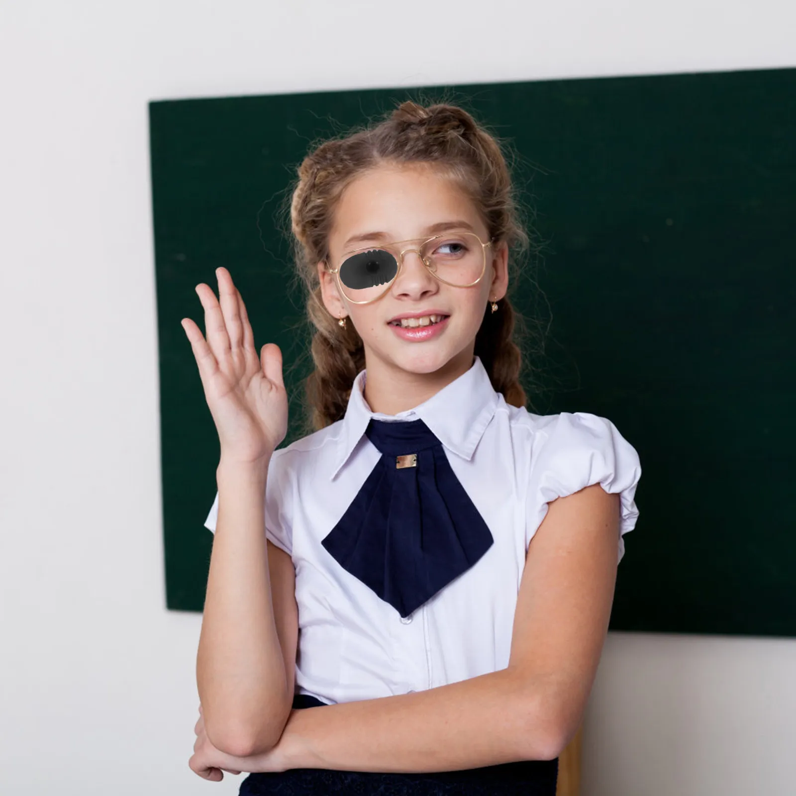 

1Pcs Silicone Kids Eye Patch Soft Skin-Friendly Design for Amblyopia Reusable Light Blocking Eyeshade Easy Dry