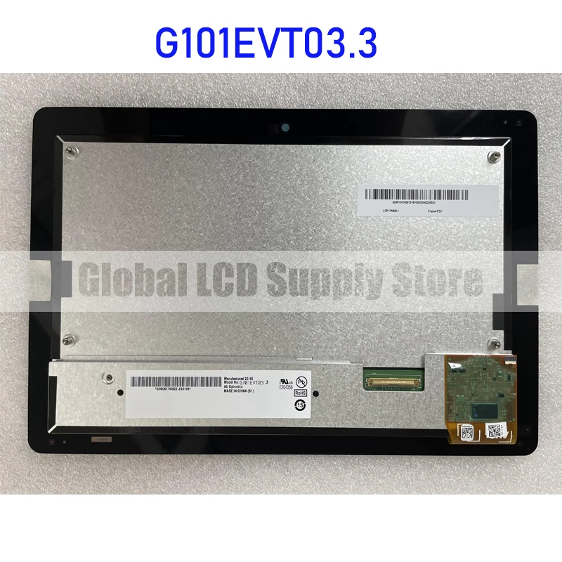 G101EVT03.3 10.1 Inch 1280*800 TFT LCD Display Screen Panel Original for Auo WLED Backlight 40 Pins Brand New 100% Tested