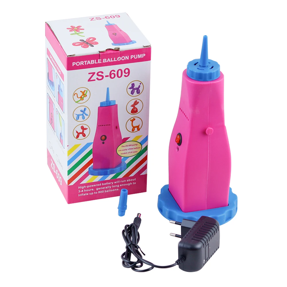 AC 100-240V Electric Long Bar Balloon Inflator Pump Portable Balloon Inflating Machine