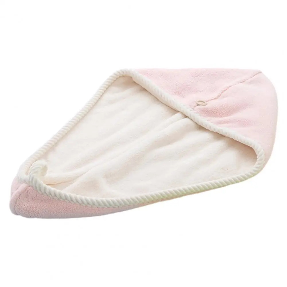 Thickened Hair Wrap for Women Absorbent Hair Drying Turban Microfiber Hair Towel Wrap for Women Quick Dry Absorbent for Long