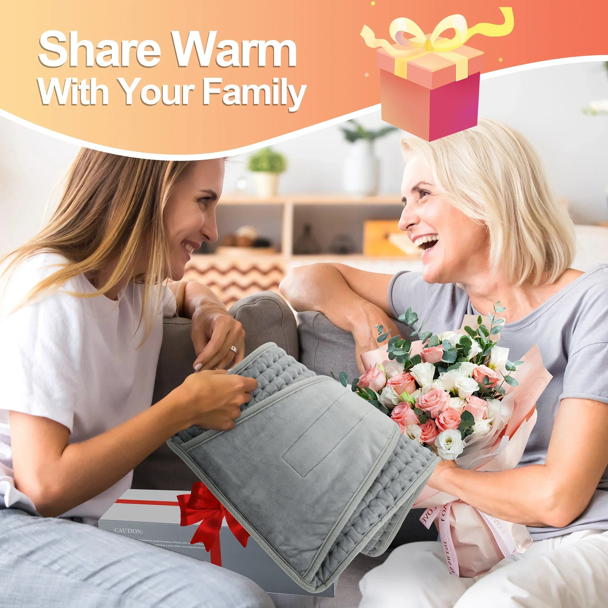 لوحة التدفئة الكهربائية الخصر الخلفي وسادة تدفئة 9 مستويات التحكم في درجة الحرارة حزام خصر مكتب المنزل هدية الشتاء الاحترار الظهر جهاز تدفئة محمول