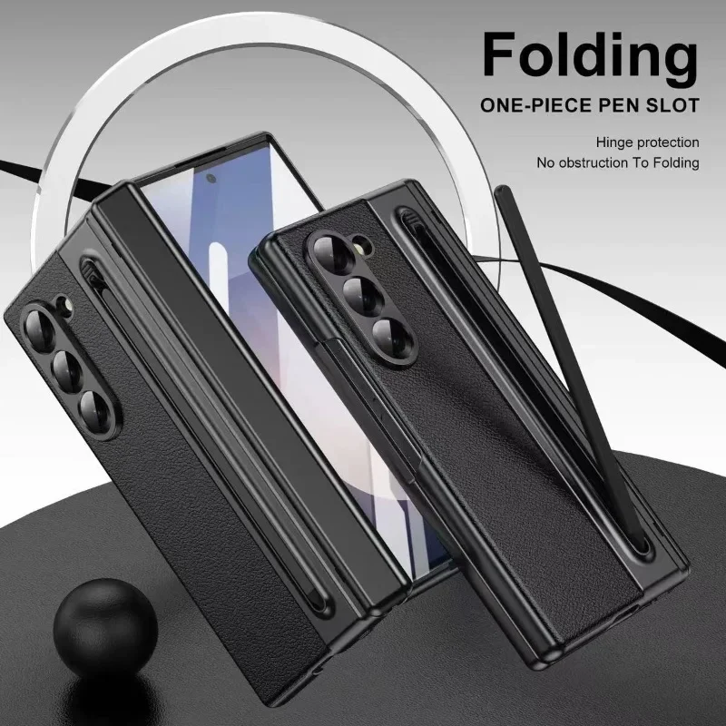 Hinge Protection For Samsung Galaxy Z Fold 7 6 5 4 3 8 Leath