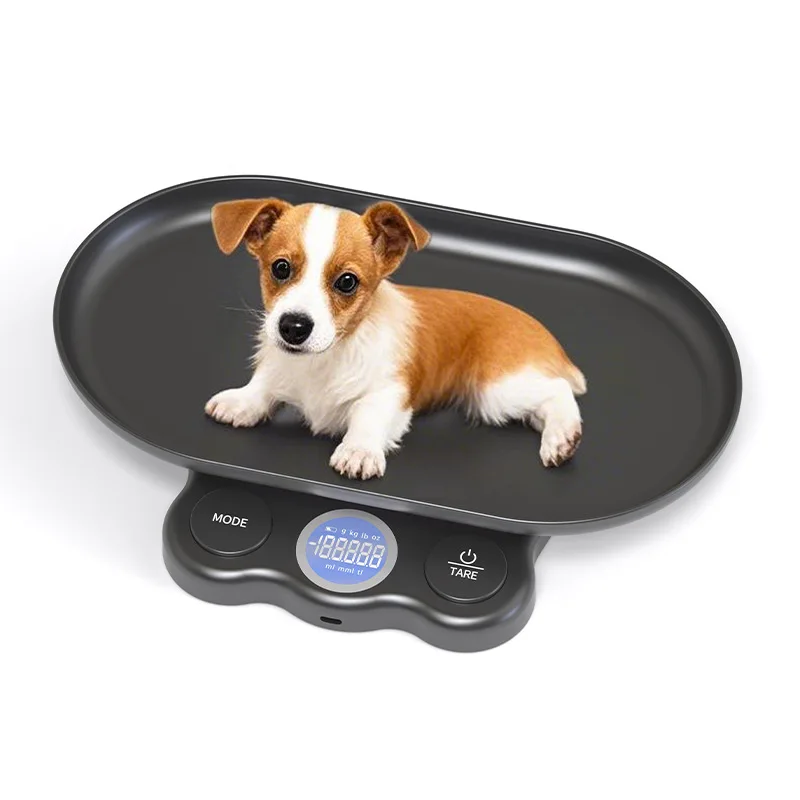 

Pet Weight Scale Large Dogs Cats Small Animals Home Veterinary Accurate Digital Weighing Machine Non Slip Surface LCD Display