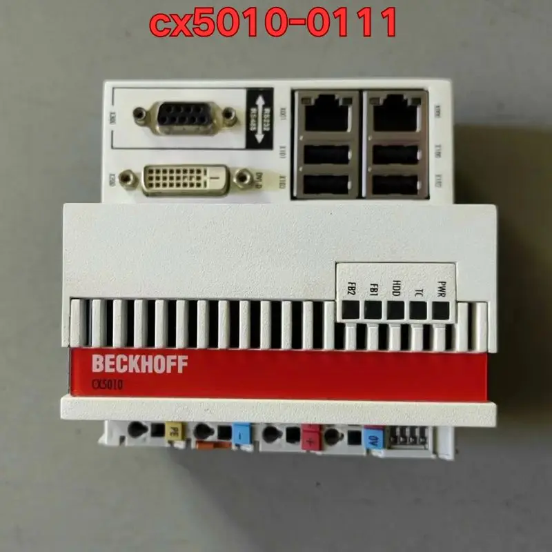 Second hand Beckhoff CX5010-0111 controller PLC module tested normal