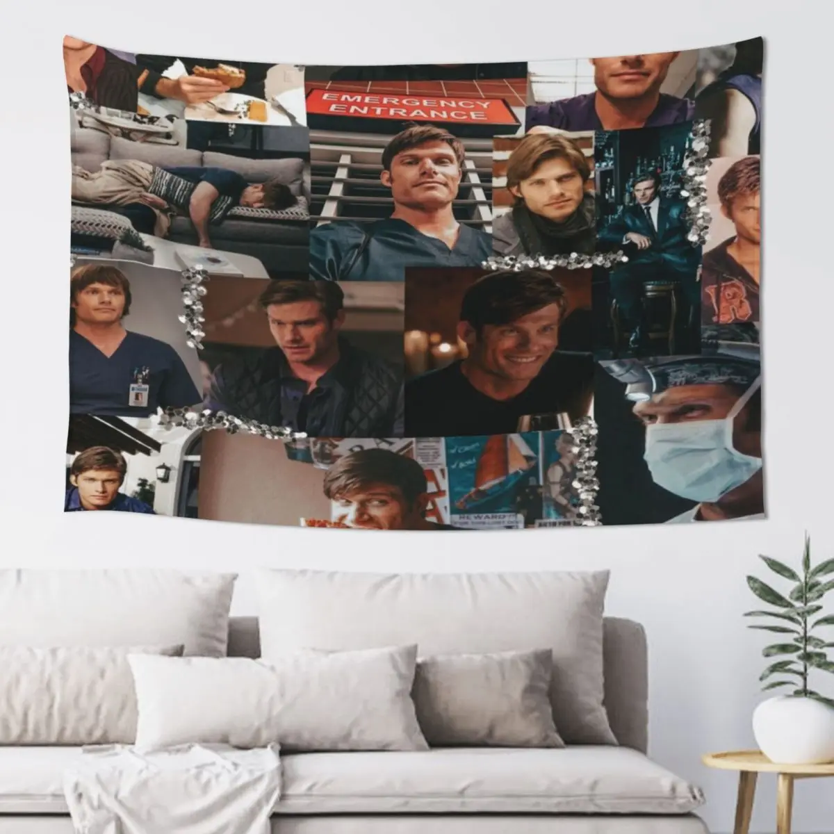 

atticus lincoln collage :) Tapestry Aesthetic Room Decorations For Bedroom Tapestry