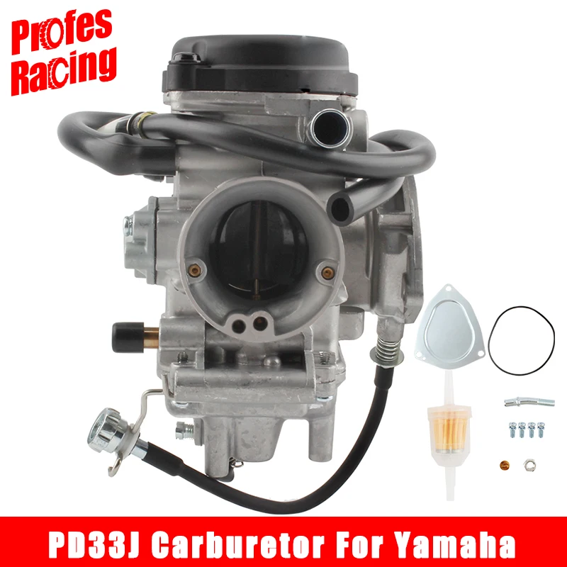 PD33J Carburetor Carb For Yamaha YFM250 YFM350 YFM400 YFM450 Wolverine 350 Kodiak 400 450 Big Bear 400 Grizzly 450 350 400 ATV