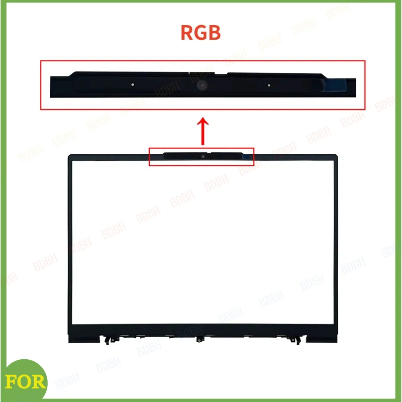 For ThinkBook 14 G6 G7 IRL IML ABP Rear Lid Back Cover Front Beze Keyboard Palmrest Bottom Case Silver Computer Accessorie Parts 3