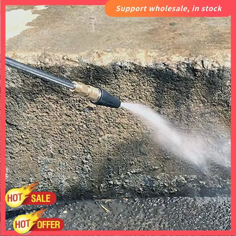 RISE-Universele Auto Wasmachine Mondstuk Roterende Turbo Jet Nozzle Connector 3600 PSI Hogedruk Water Wasmachine