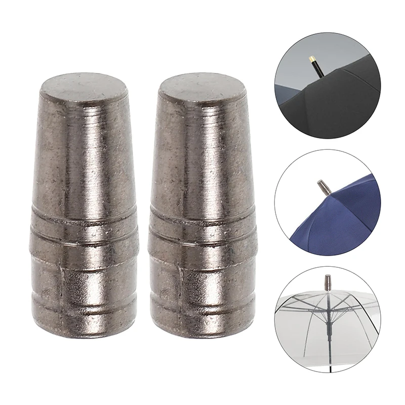 Umbrella Repair Parts Tops Protector Cover Cane Accessories On Foot Metal Tip Protector