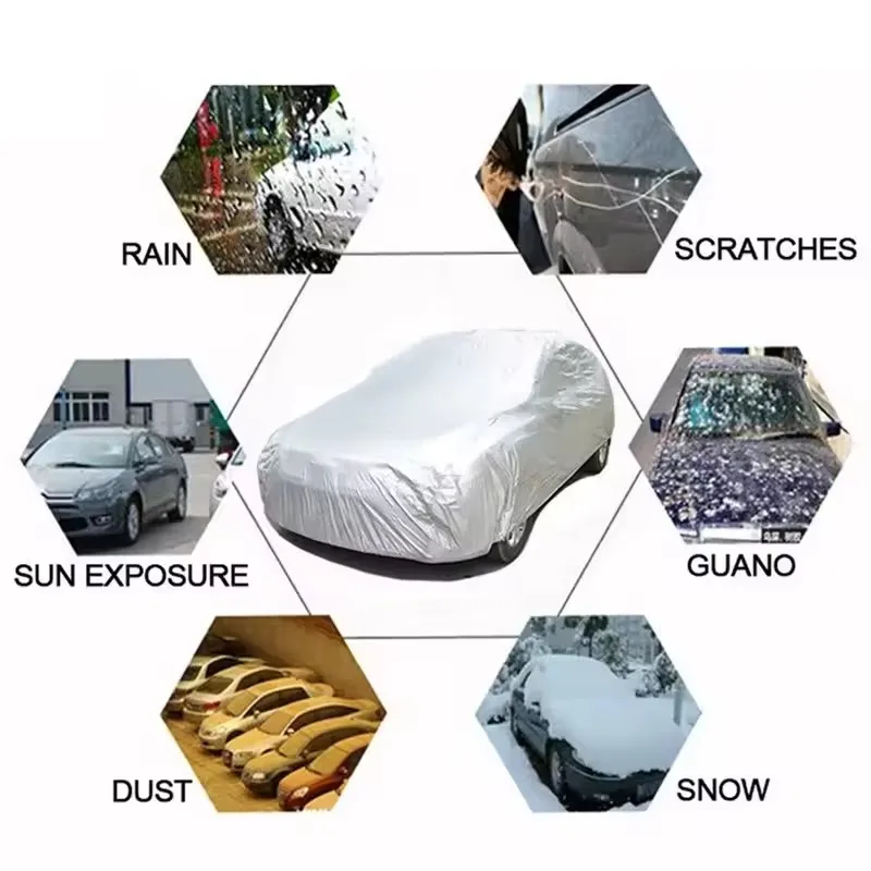 For NISSAN Terra Car Cover Outdoor Protection Covers Snow Sunshade Waterproof Dustproof Exterior UV Car Accessories view 3