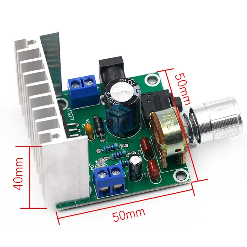 TDA7297 Audio Amplifier Board Module Dual-Channel Parts For DIY Kit Dual-Channel 15W+15W Digital Amplifier