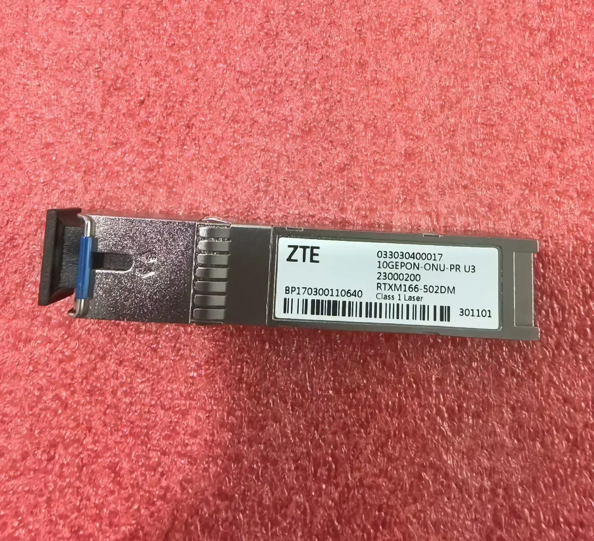 10GEPON Module 033030400017 10GEPON-ONU-PR U3 23000200 RTXM166-502DM ZTE F832 F833 LTF7219 Symmetry Optical Fiber Module