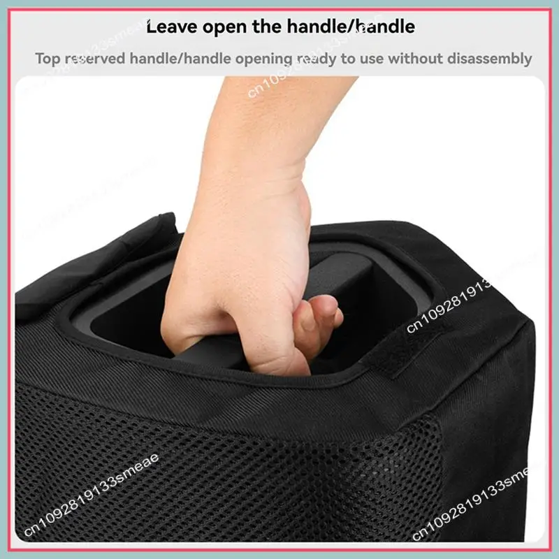 N94R For Bose S1 Pro+ Portable BT Speaker Cover Dustproof Mesh Cover Protective Case With Handle Flap Protective Dust Case