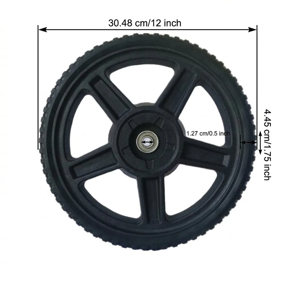 For Harsh Outdoor Conditions Diameter 12 Inches 12 Inch Replacement Wheel Adapter Efficient Center Hole Design