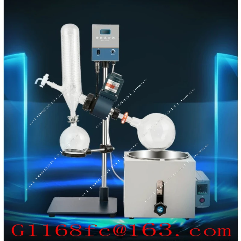 Rotary Evaporator RE-201D Peroxide Value Vacuum Distillation Purification Concentrator 2L