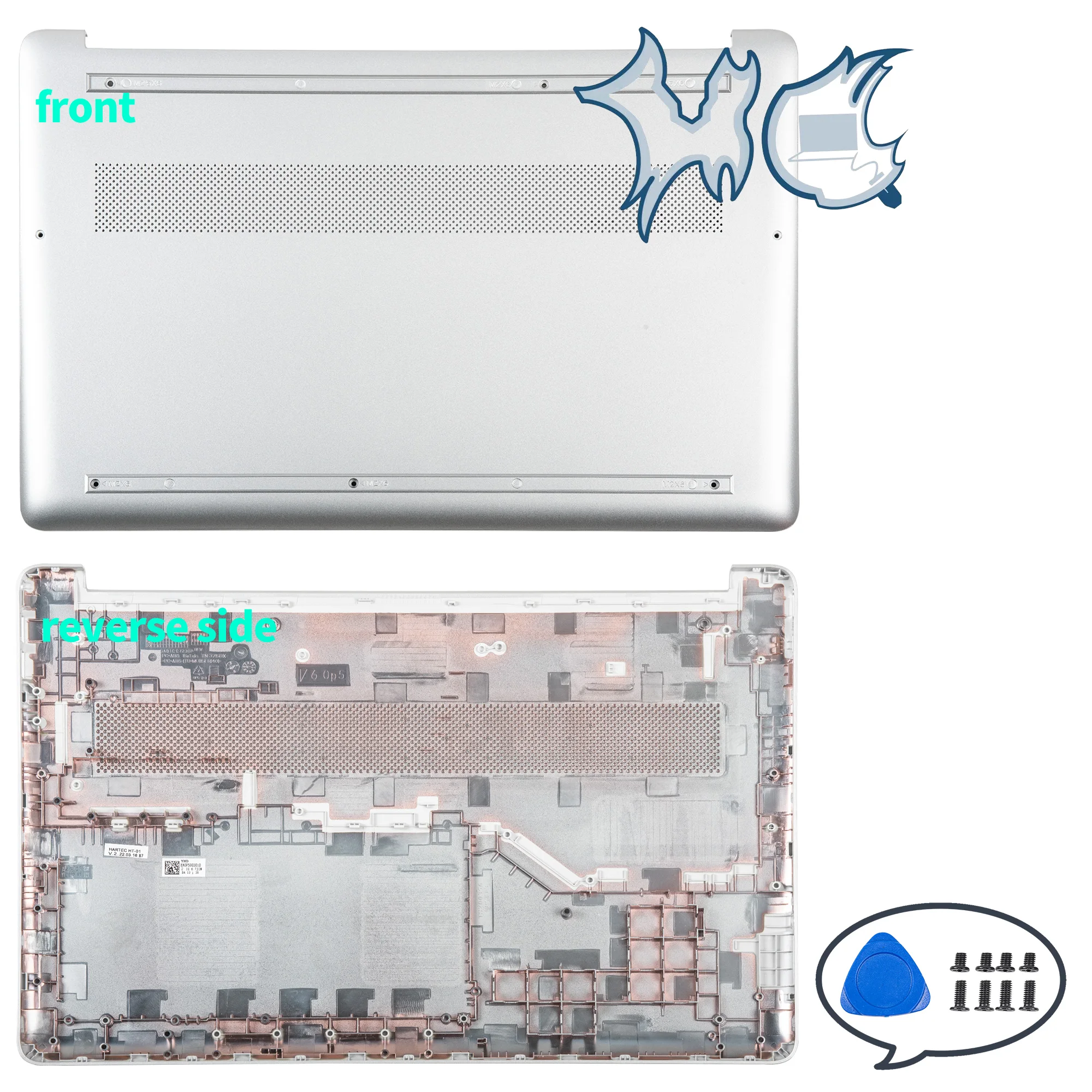 Dla 15S-FQ 15S-EQ 15S-FR 15-DY 15T-DY TPN-Q230/Q222 Tylne pokrowce LCD Przednia ramka Zawiasy podparcia dłoni Dolna obudowa Naprawa zawiasów