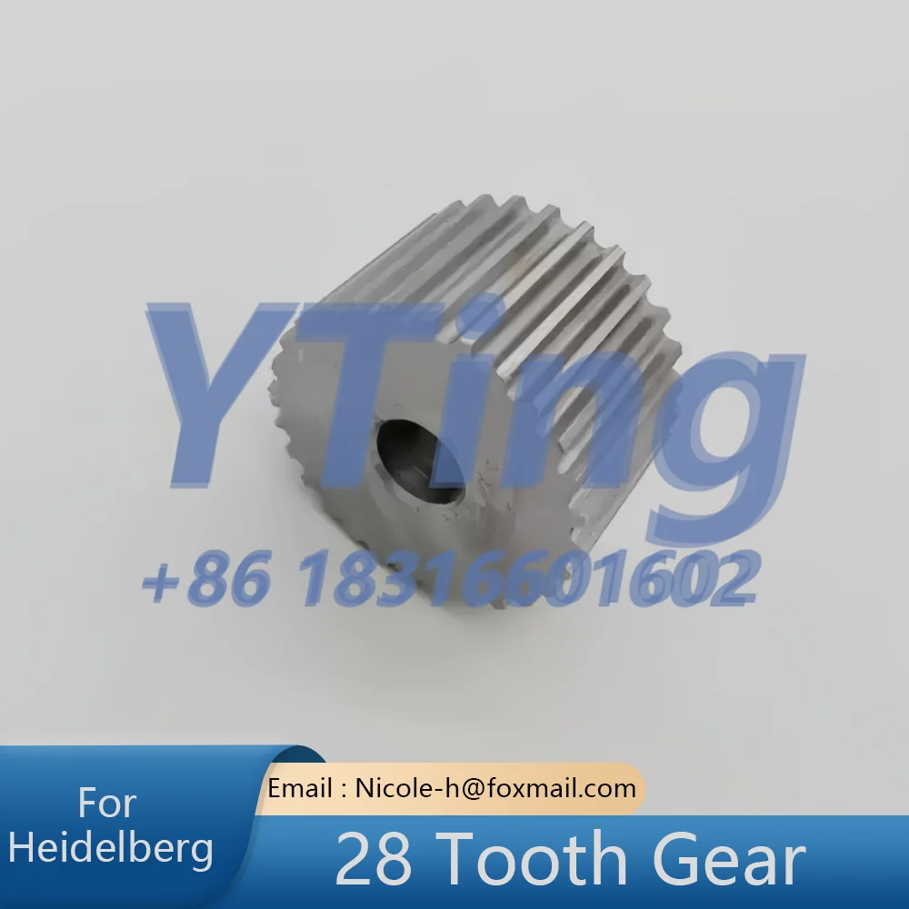 

Heidelberg Printing Machine Accessories SM52 New Water Roller Drive Pulley 28 Tooth Gear