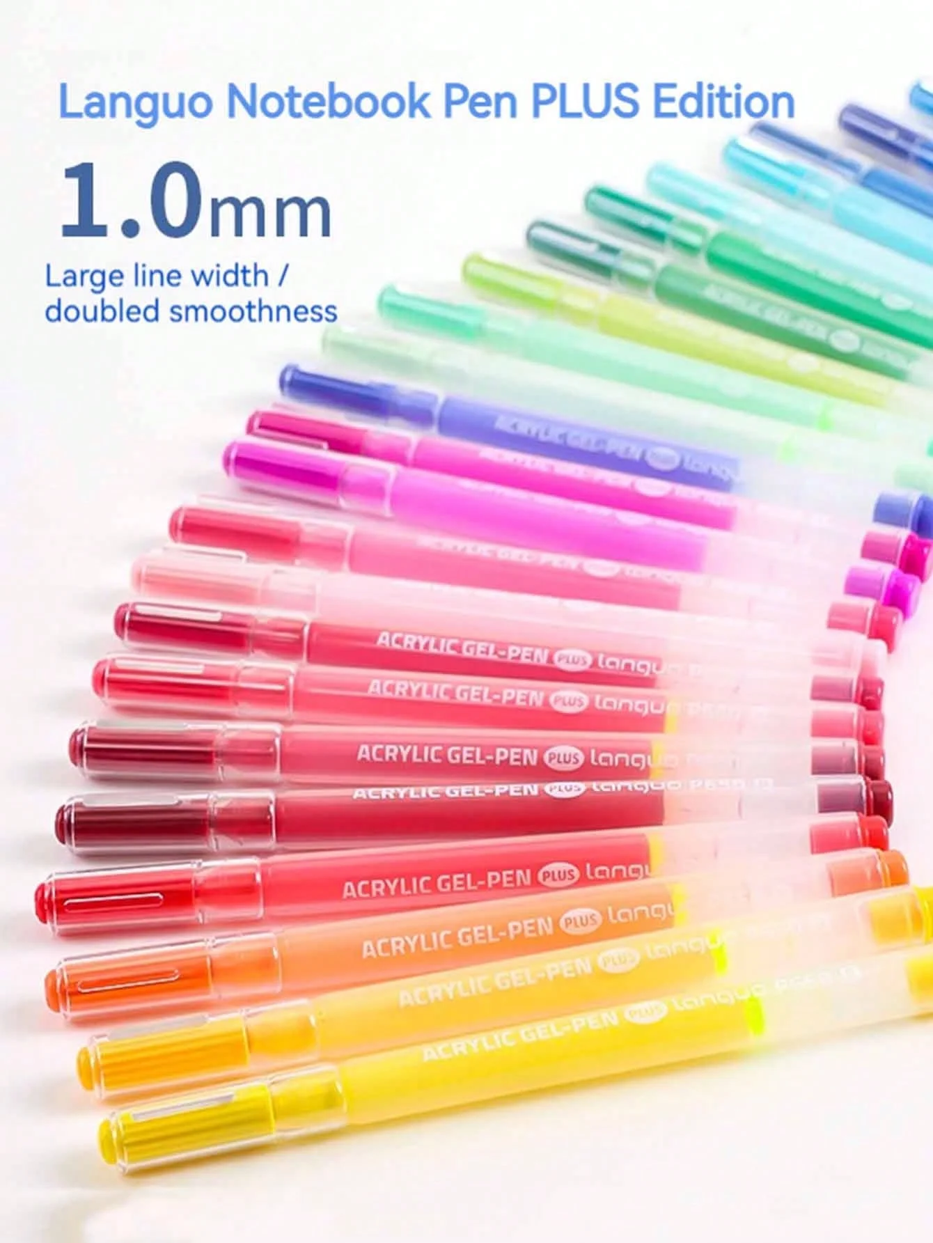 Languo 6/90 colors Acrylic Painting Handbook Pens Multi-Color Gel Pen Student Neutral Pen Writing Marker Stationery