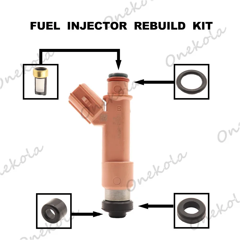 

Fuel Injector repair kit Orings Filters for TOYOTA YARIS III 1.5 PRIUS 1.5 23250-21091 23209-21091