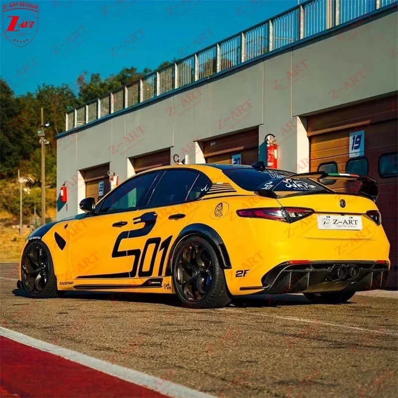 Z- Giulia GTAM Body Kit per Alfa Romeo Giulia Racing Body Kit per Giulia 2016-2021 Facelift Body Kit Paraurti stile GTAM