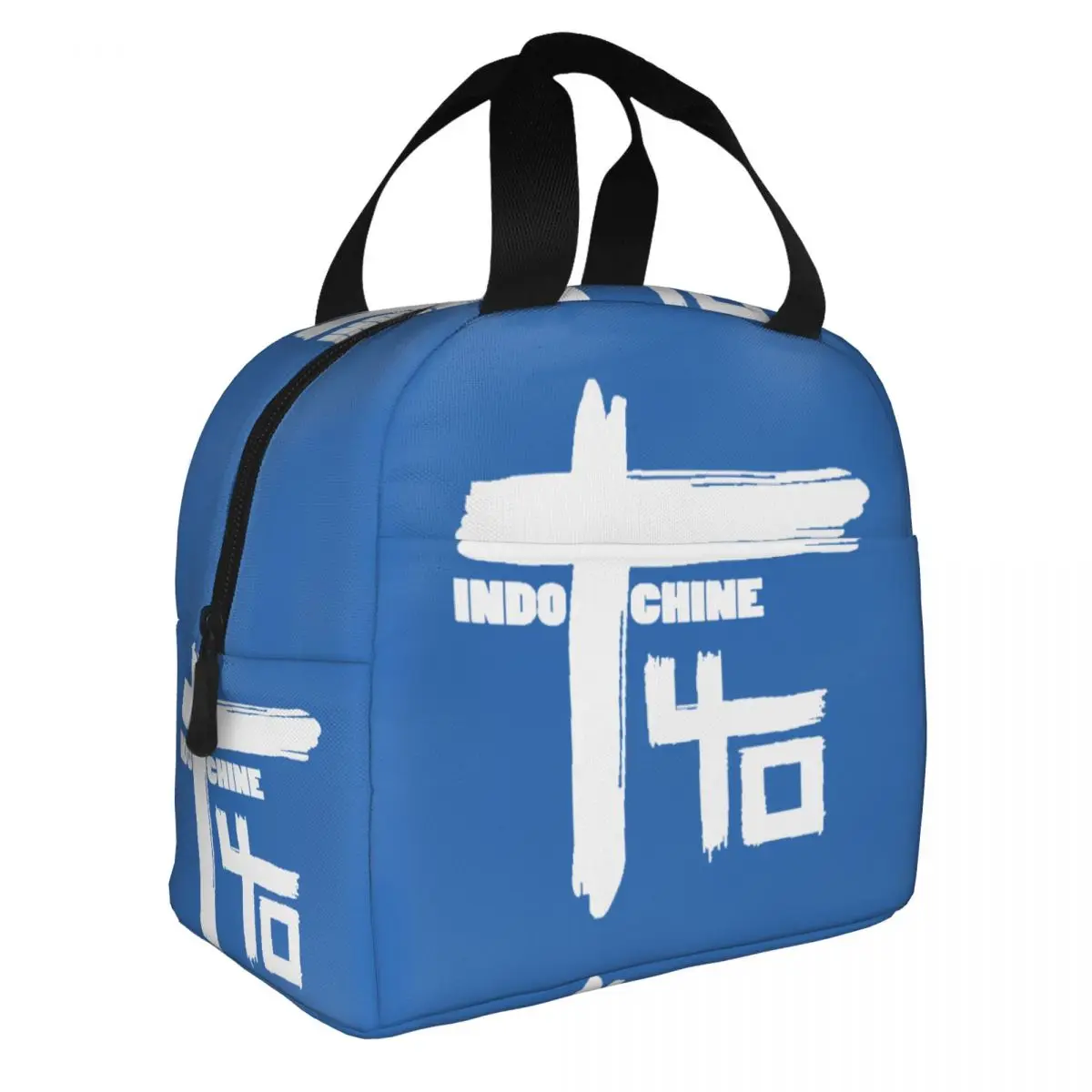 Indochine Insulated Lunch Bag for Women Men Portable Pop Rock And New Wave Thermal Cooler Lunch Box Kids School Children