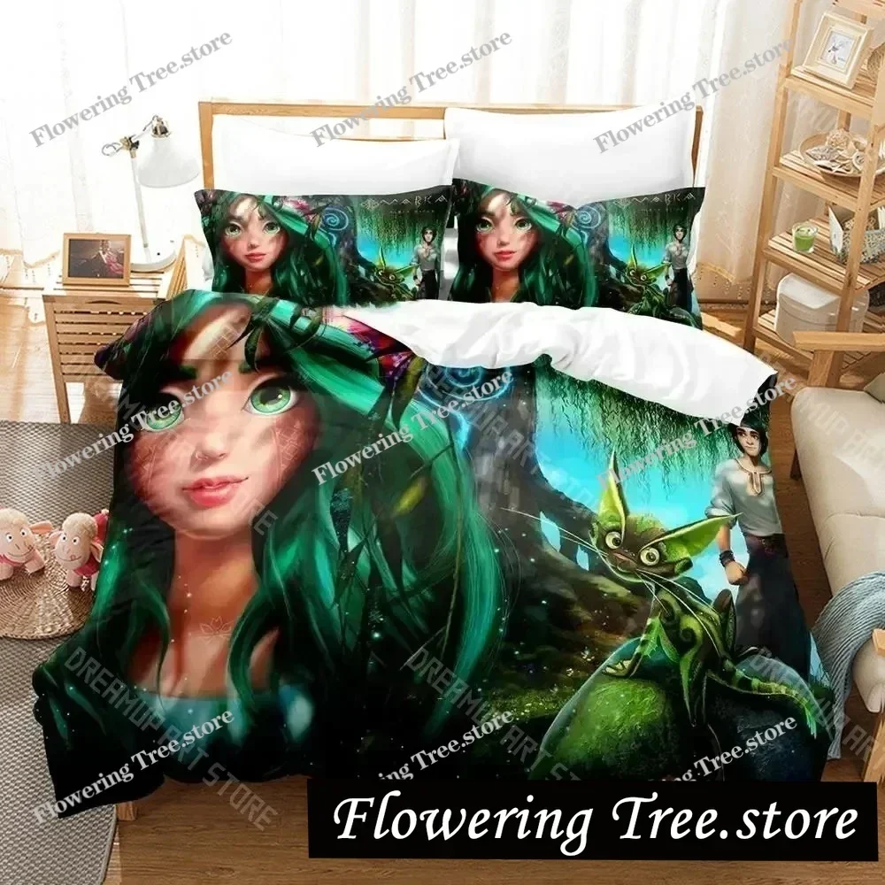 

3D Print Mavka The Forest Song Bedding Set Boys Girls Twin Queen King Size Duvet Cover Pillowcase Bed boys Adult029