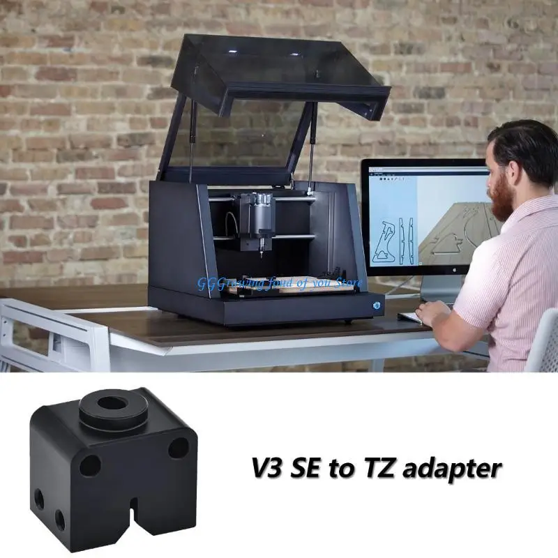

H9EB Durability V3SE Hotend to TZ Adapter Mount for Seamlessly Printer Integration