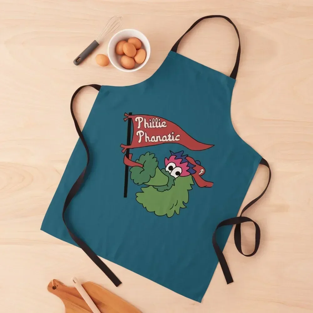 

Phillie Phanatic Apron Woman Work Cute Kitchen Kitchen Apras Man Hairdresser Apron