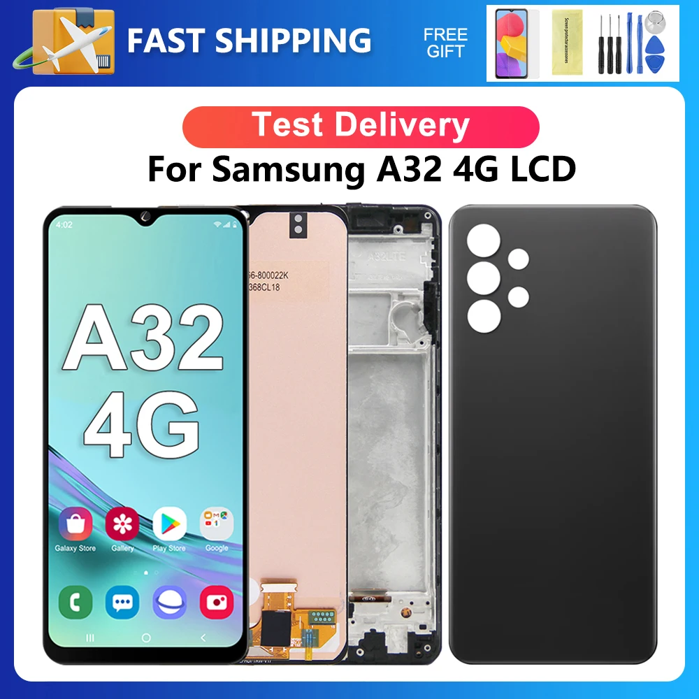 For Samsung A32 4G Tested A325 A325F A325F/DS A325M A325N LCD Display Touch Screen Digitizer Assembly Replacement