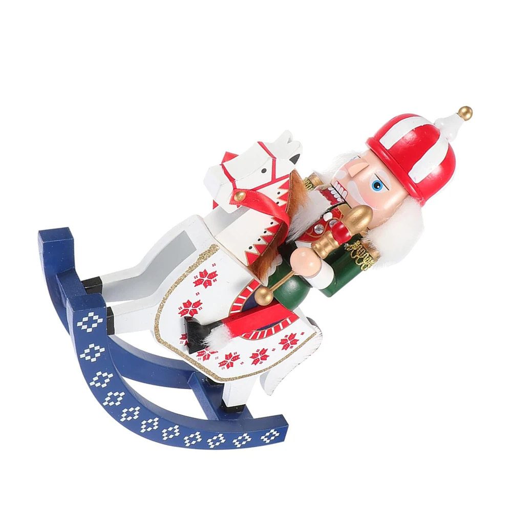 

30CM Nutcracker crafted Wooden Figure Nutcracker Nut Christmas Christmas Decor Tabletop Display