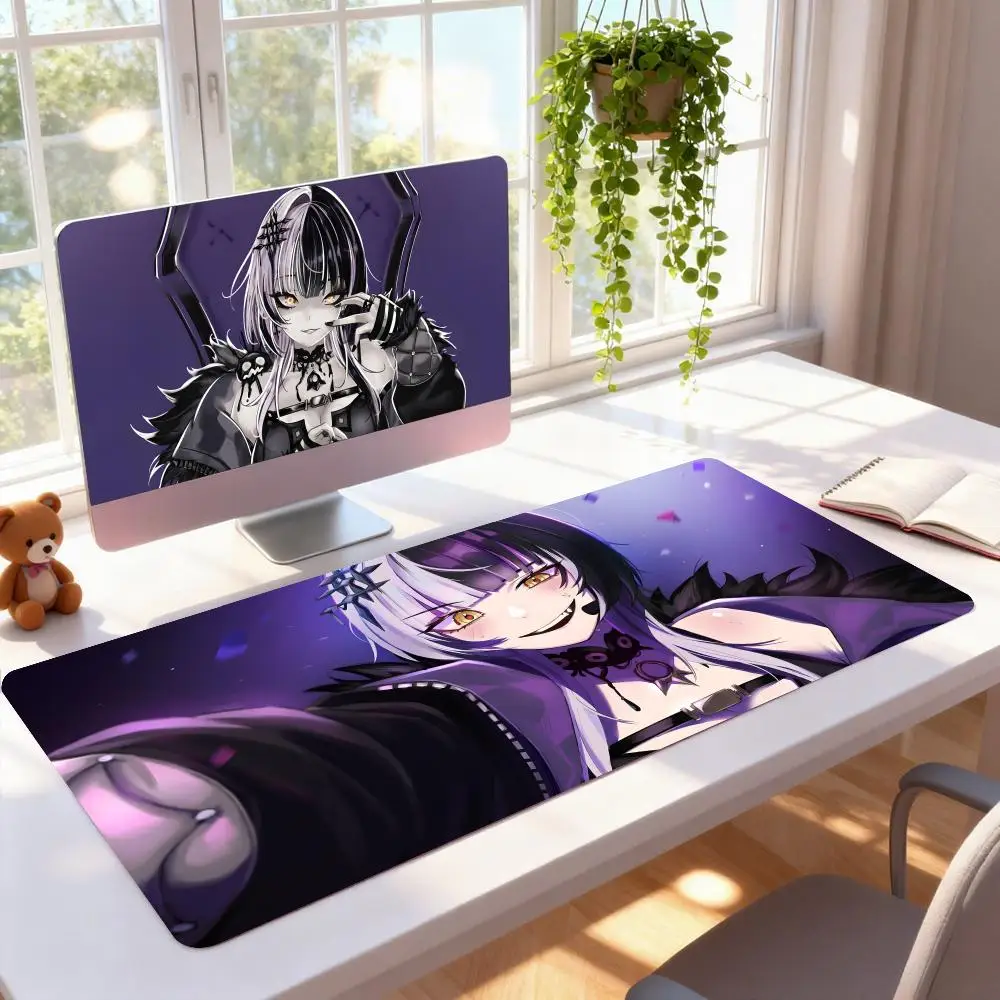 

Anime Holo Shiori Novella Mouse Pad Rubber Computer Laptop Official Game Super Colored Print Aesthetic Pretty Fashion Luxury Mat
