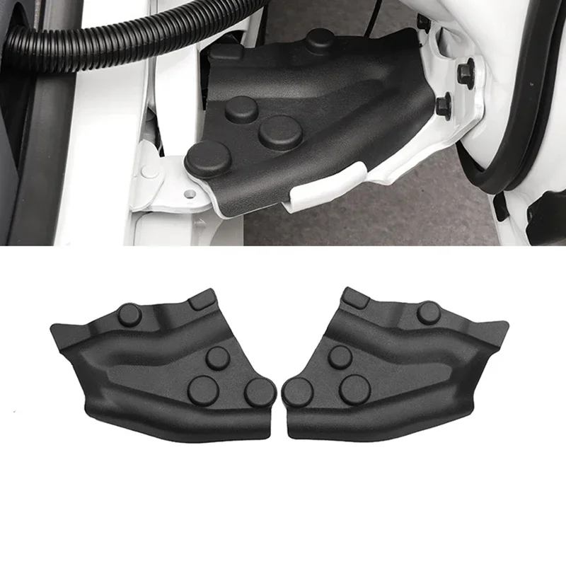 

Для Toyota Sienna 2021 2022, защита центральной петли раздвижной двери, защитная наклейка на центральную дверь из АБС-пластика, декоративные аксессуары